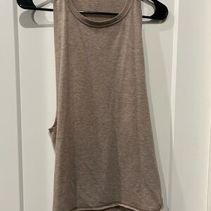 Sleeveless Brown Women's Top